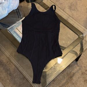Meshki Stylish Black bodysuit S